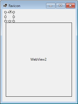 WebView2でfavicon画像を取得する
